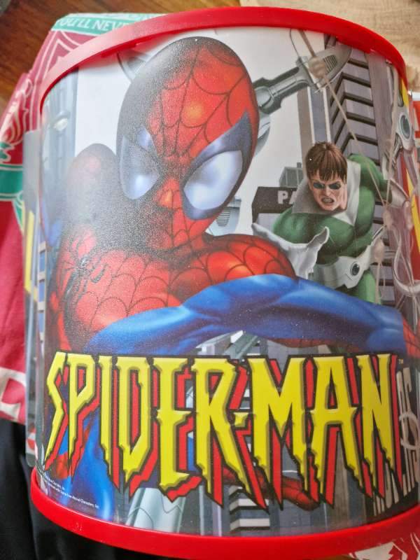 Spiderman veggljós