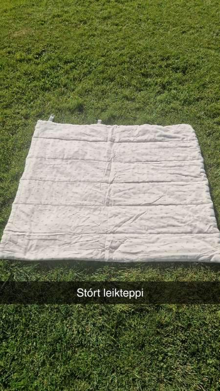 Stórt leikteppi