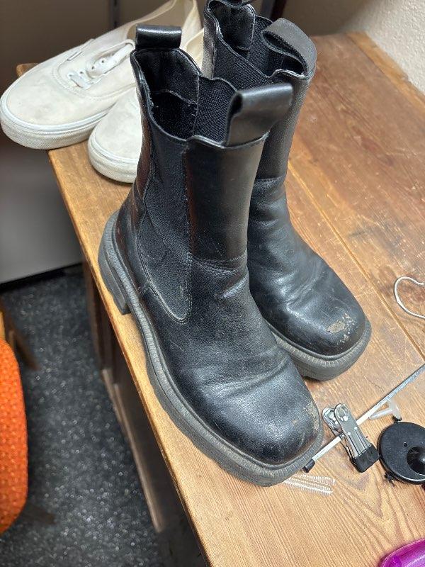 Svartir boots