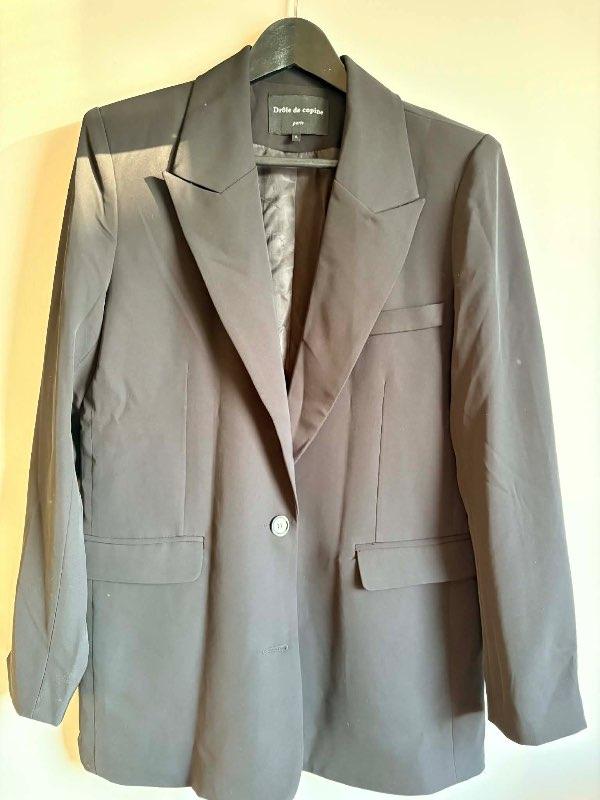 Svartur blazer