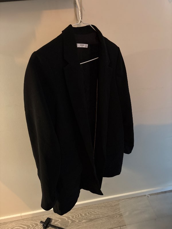 Svartur blazer