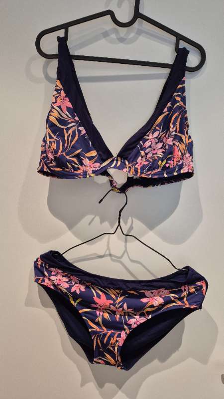Sveet Secret bikini, blátt munstrað