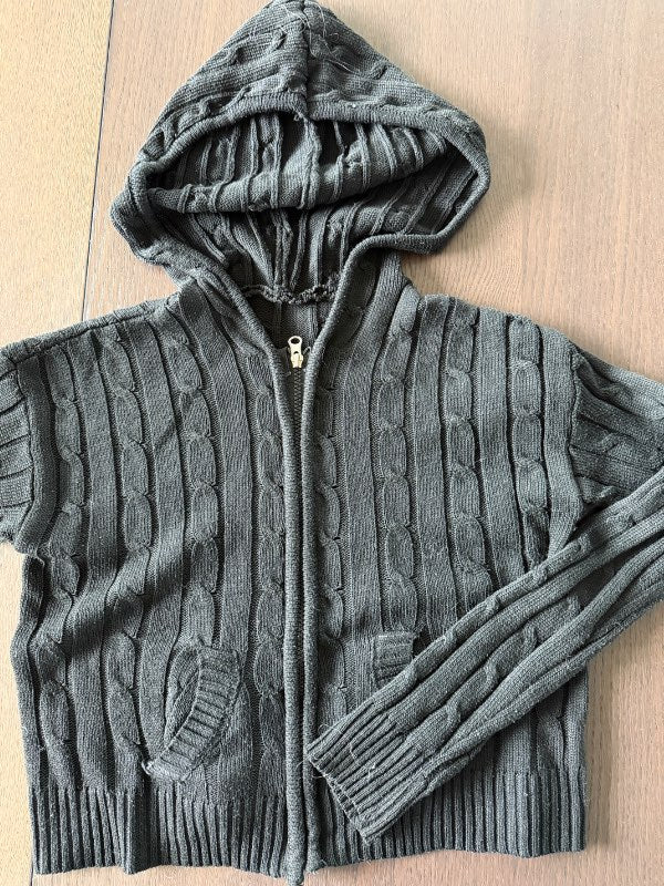 Svört zip up