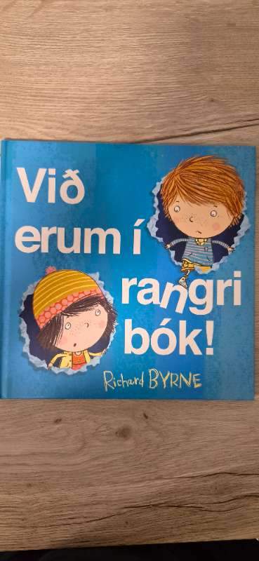 Við erum í rangri bók