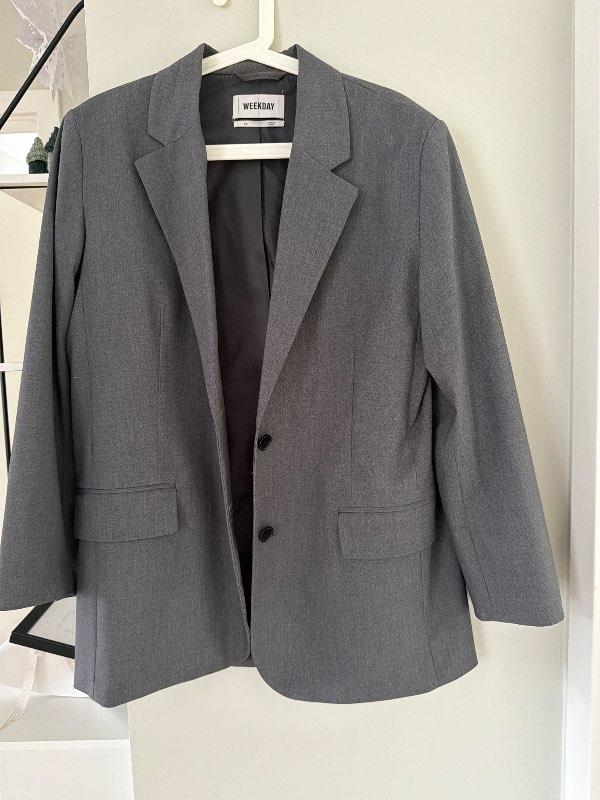 Weekday grár blazer