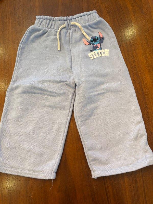 ZARA stitch útvíðar buxur