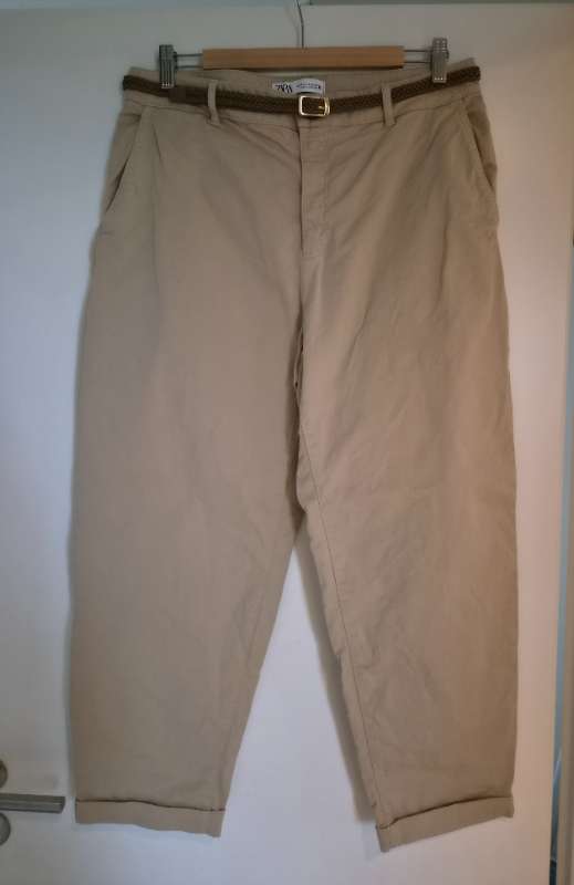 Zara chino buxur beige