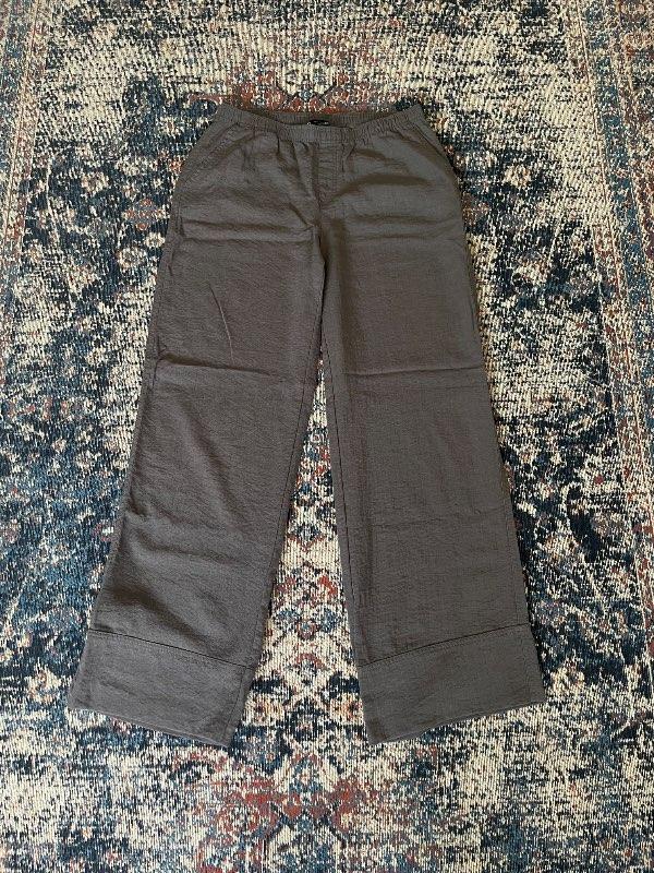 Zara gráar loose buxur