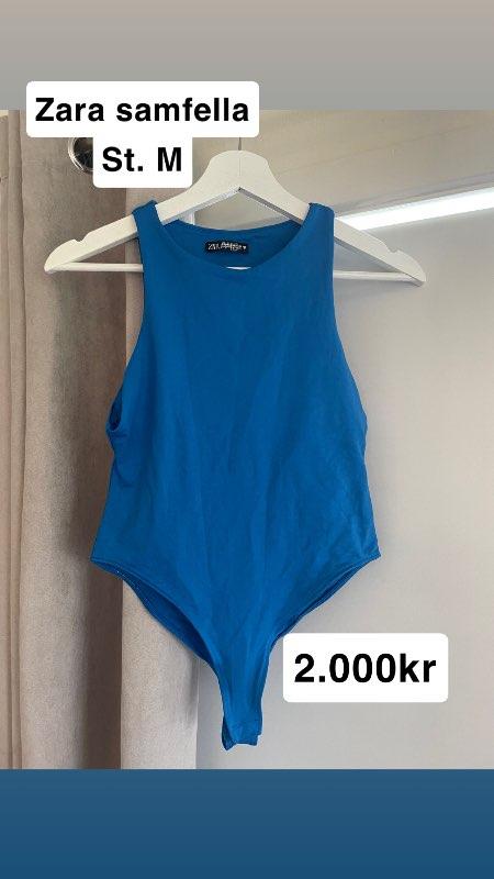 Zara samfella blá