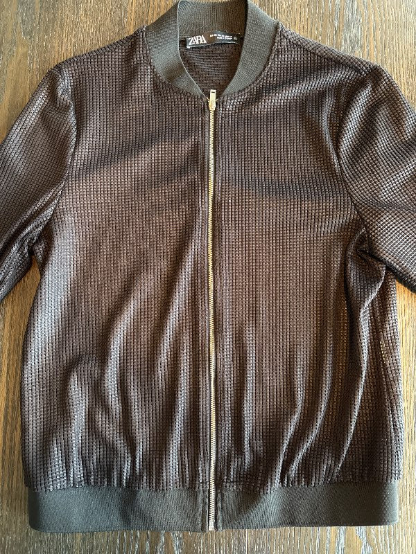 Zara svartur bomber