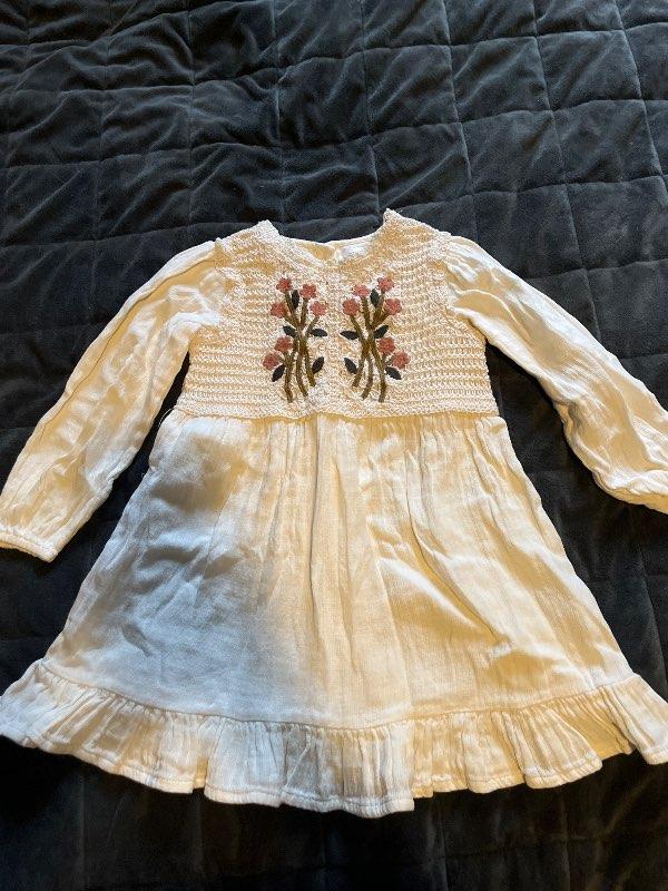 Zara white dress
