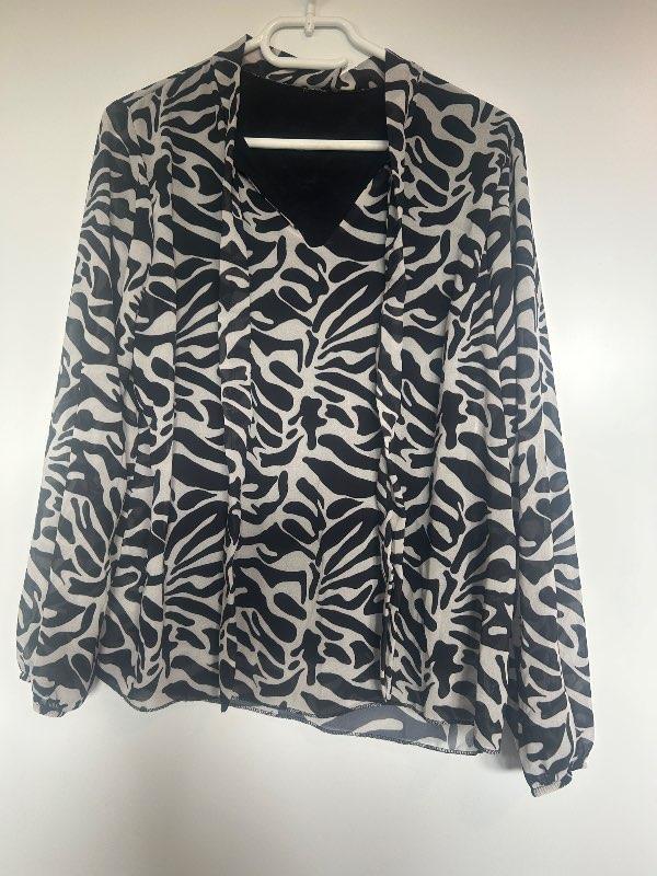 Zebra blússa