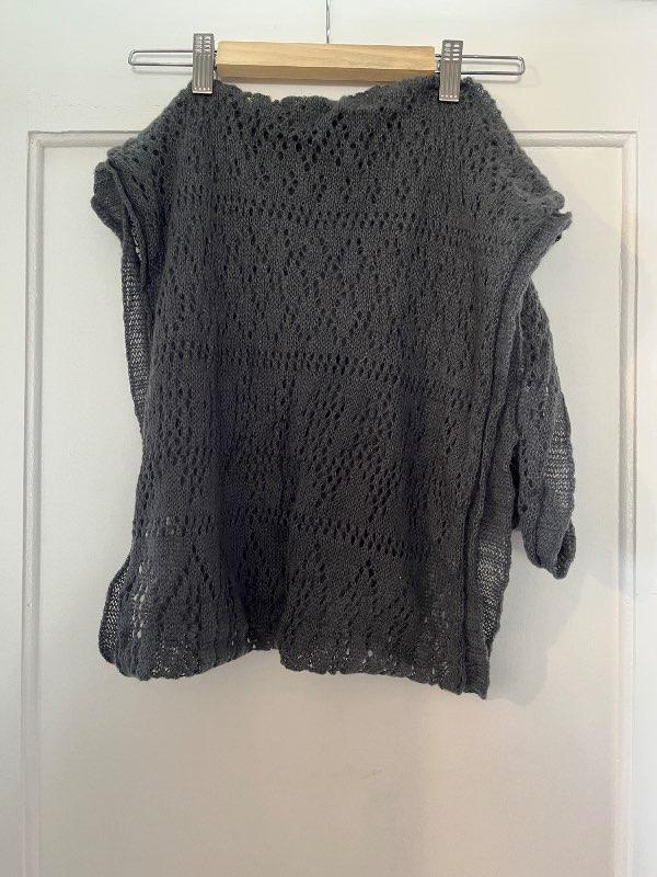 dökkgrá trefill / dark grey scarf