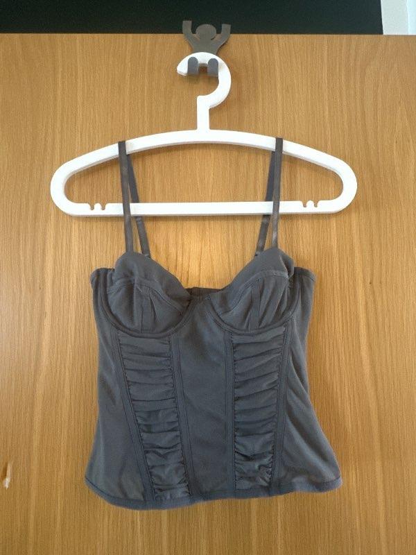 grár corset bolur H&M