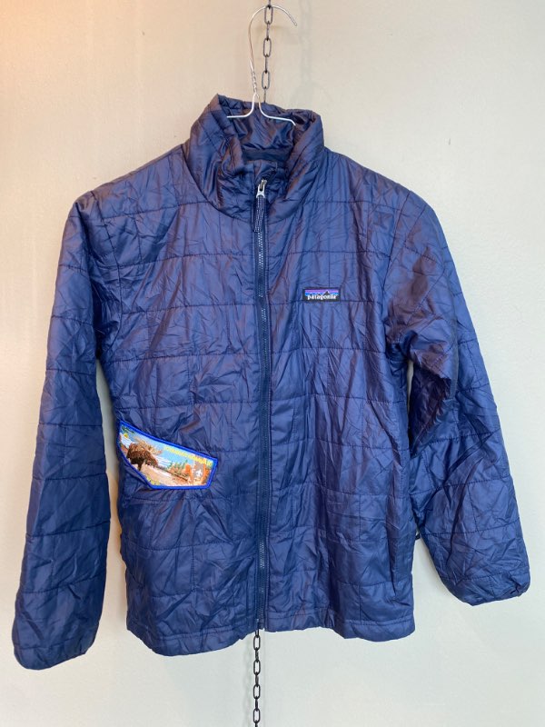 Patagonia kids down blue