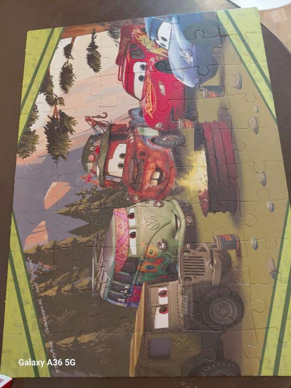 60 bita púsl. ECO puzzle cars