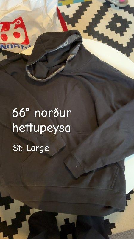66° norður svört peysa