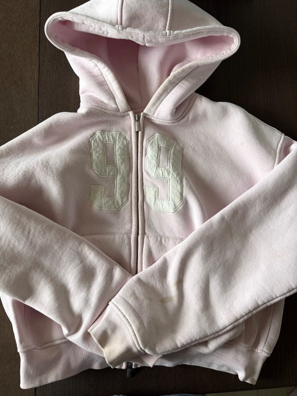 99 zip up peysa