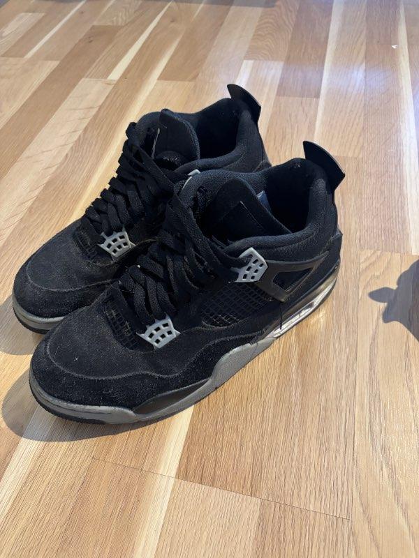 Air jordan 4 (black canvas)
