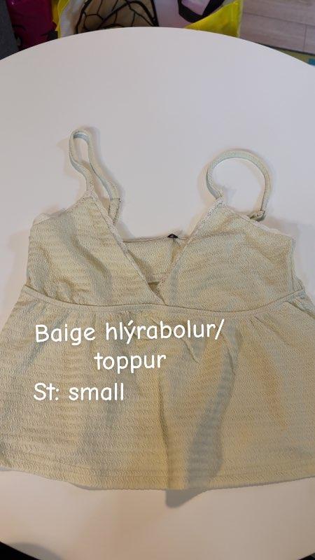 Baige hlýrabolur