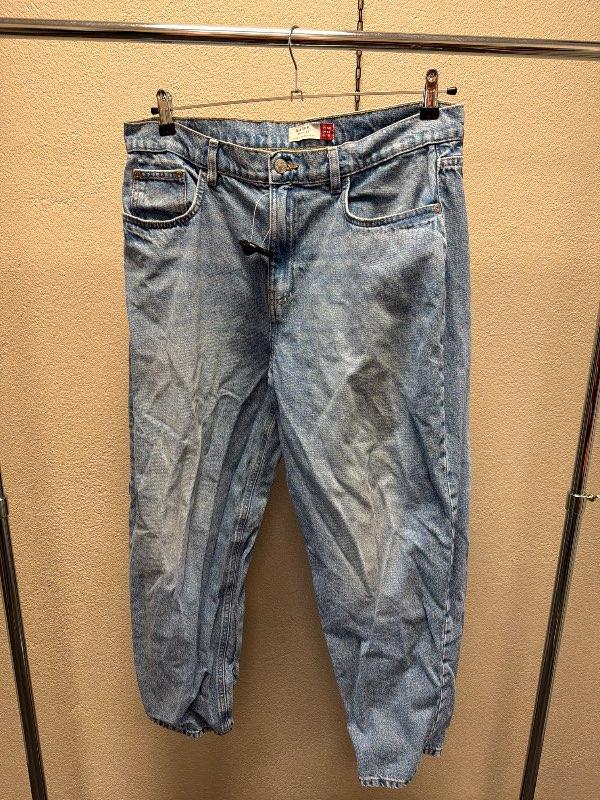 Barrel mid rise jeans