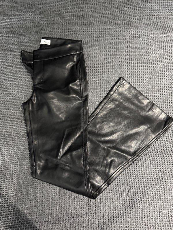 Bershka Pleður Buxur