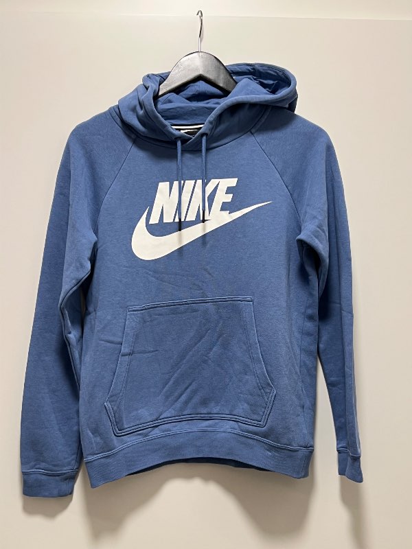 Blá nike peysa