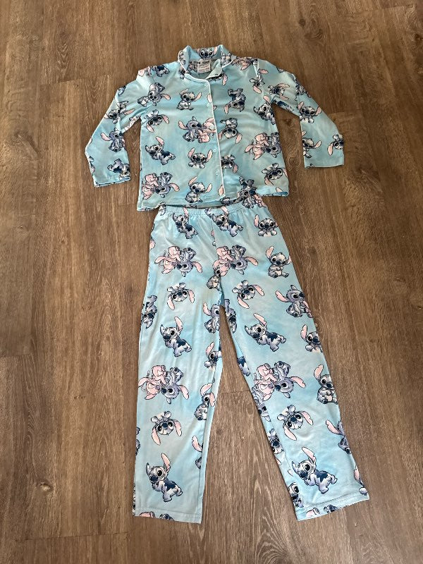 Blár Stitch náttgalli
