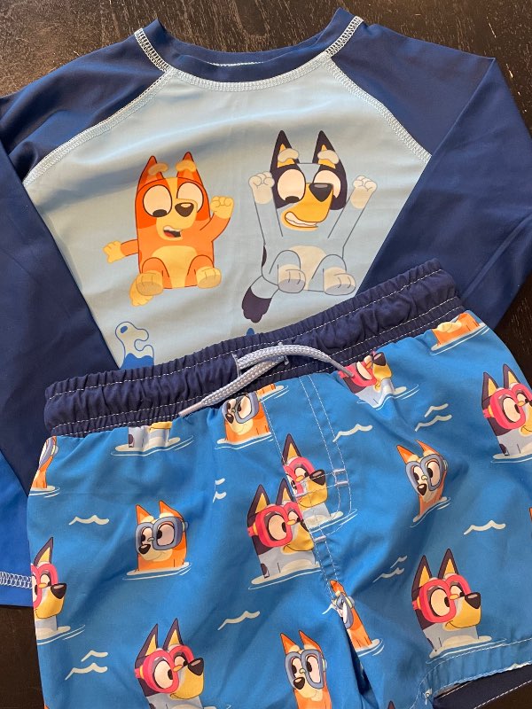 Bluey sundföt sett