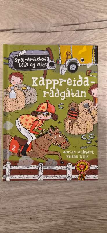 Bók - kappreiða ráðgátan