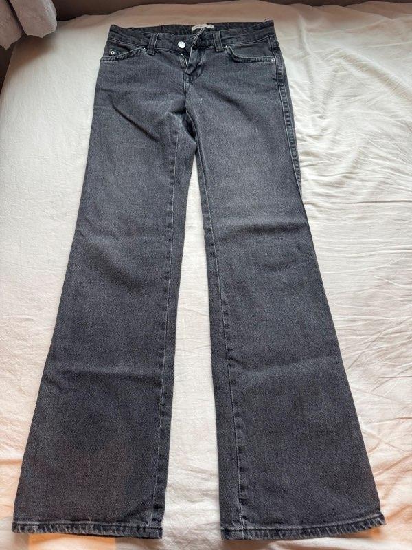 Bootcut gallabuxur
