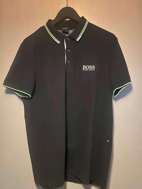 Boss Polo bolur - svartur