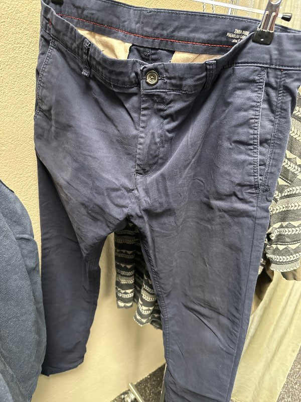 Buxur bláar skinny jeans