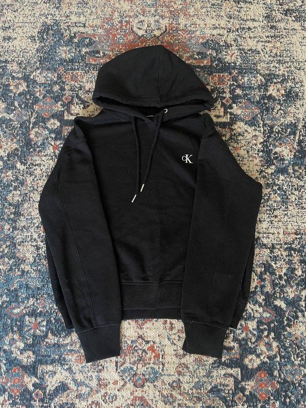 Calvin Klein hettupeysa svört