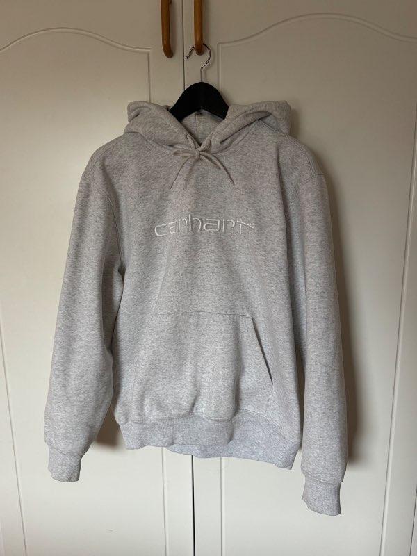 Carhartt grá hettupeysa