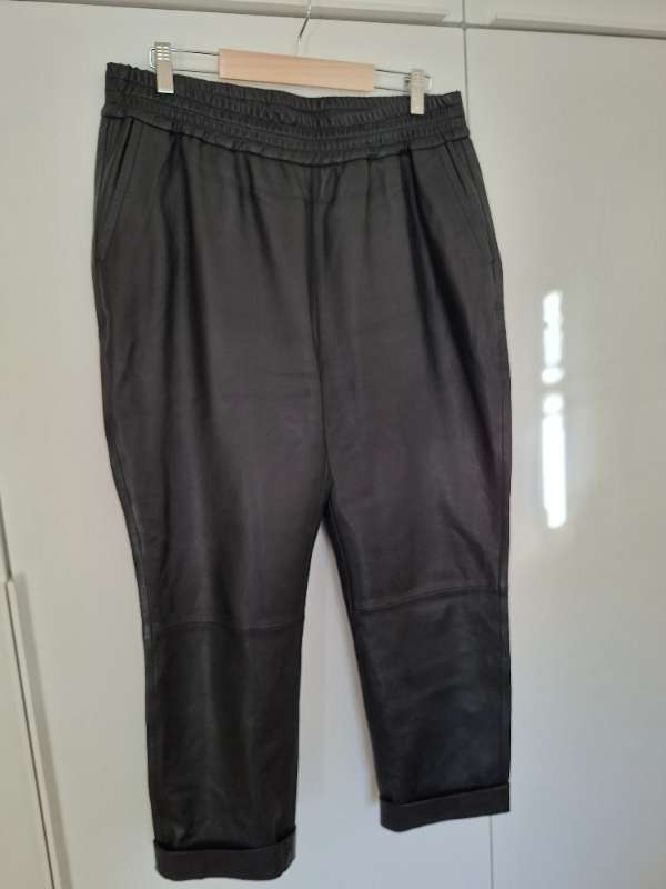 Co'couture leðurbuxur