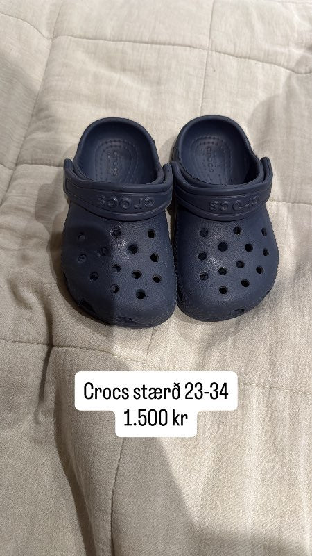 Crocs stærð 23-24 bláir