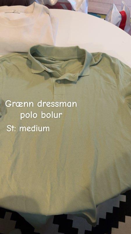 Dressman grænn polo
