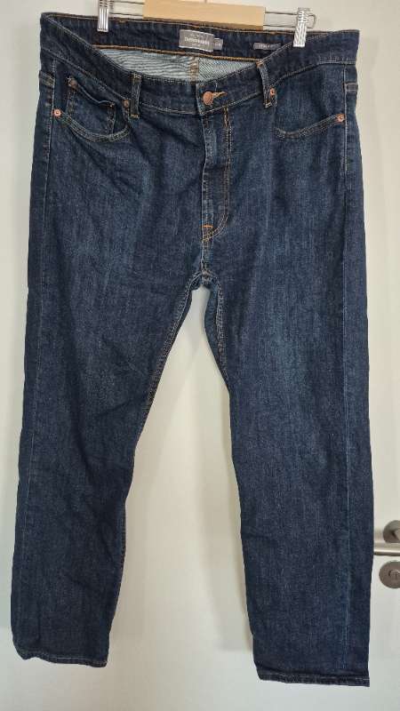 Dressmann gallabuxur regular fit, bláar