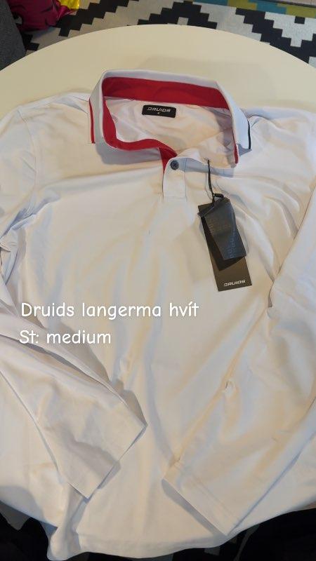 Druids langerma hvít