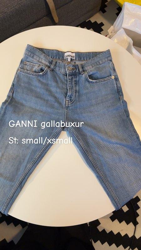 GANNI gallabuxur