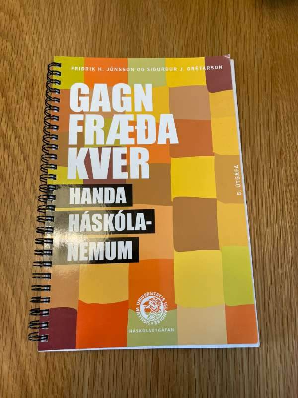 Gagnfræðakver handa háskólanemum