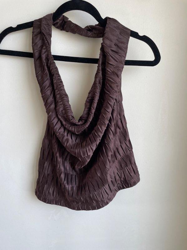 Gina Tricot brúnn bolur