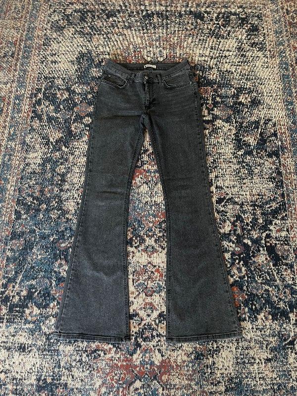 Gina tricot gráar gallabuxur tall