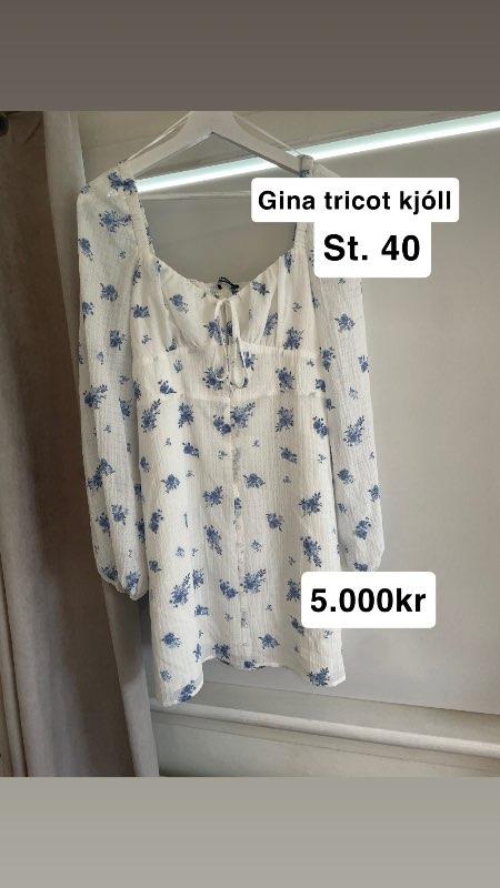 Gina tricot kjóll
