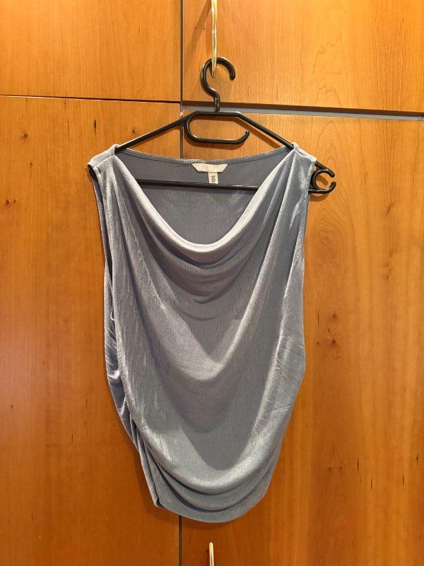 H&M blár bolur
