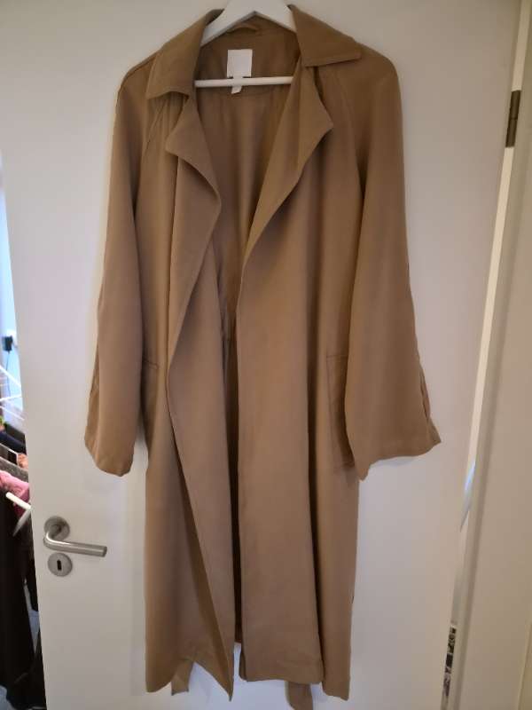 H&M frakki dökk beige