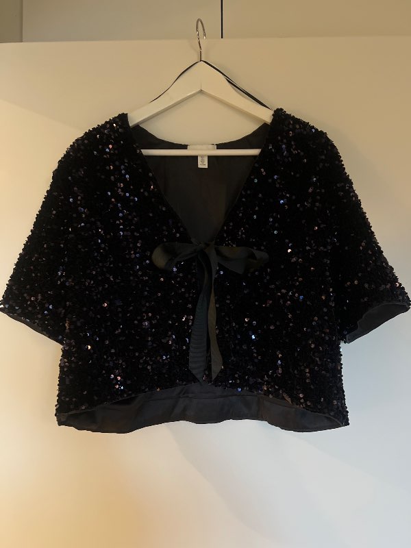H&M glimmerbolur bundinn