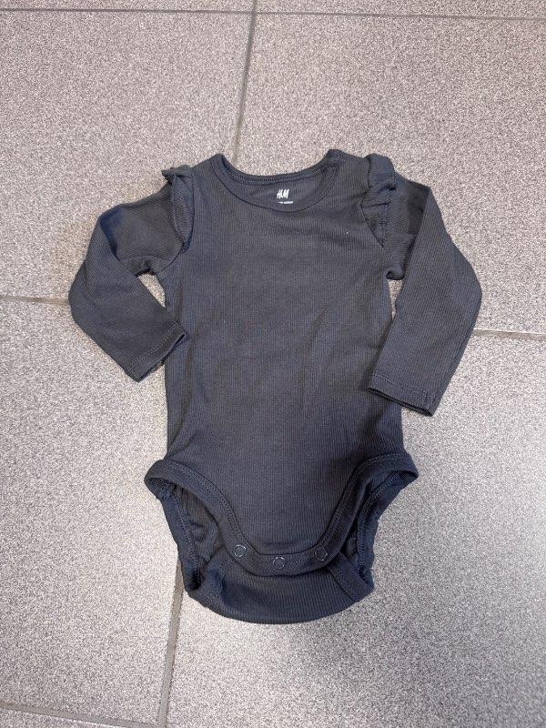 H&M grá blúndu samfella