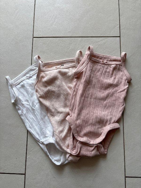 H&M hlýrasamfellur 3 stk